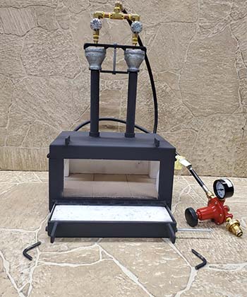 2 Burner Multipurpose - Majestic Forge - Gas Blacksmith and