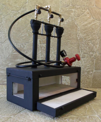 3 BURNER FARRIER display